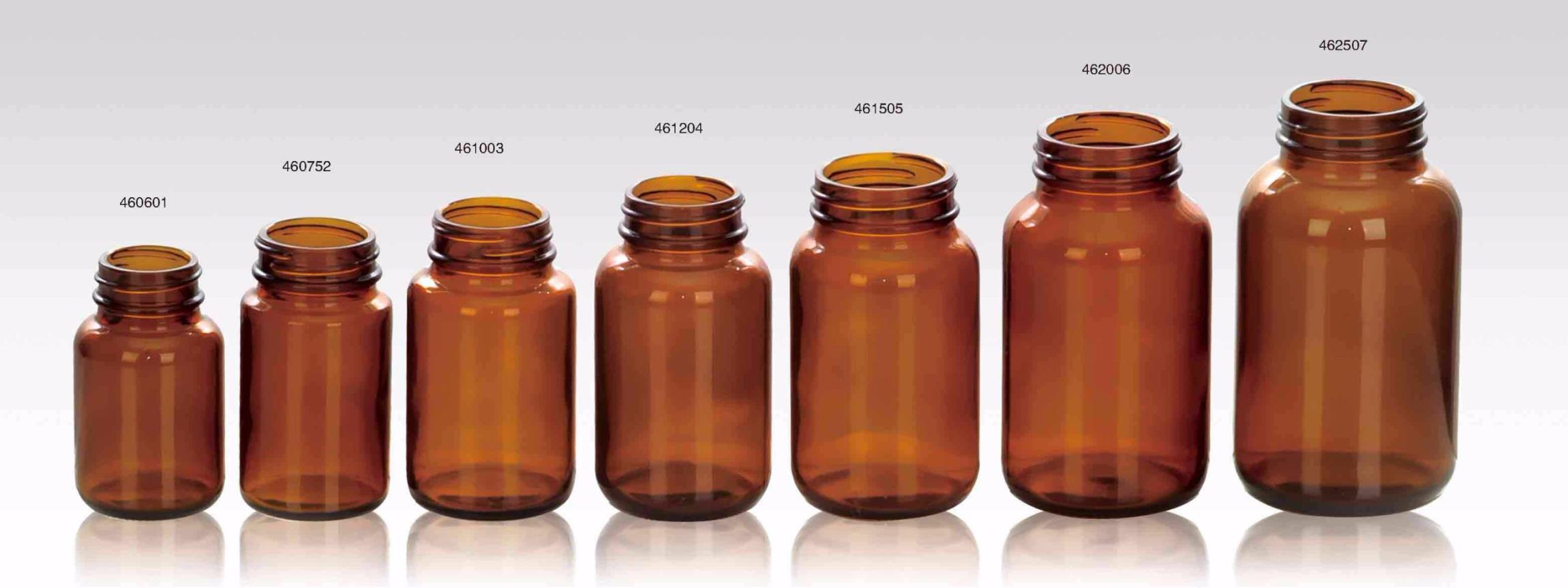 钠钙玻璃模制药瓶（广口瓶）